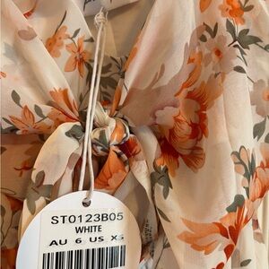 Floral Tie-Front jumpsuit by Petal and Pup